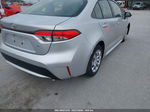 2020 Toyota Corolla Le Silver vin: JTDEPRAE4LJ036109