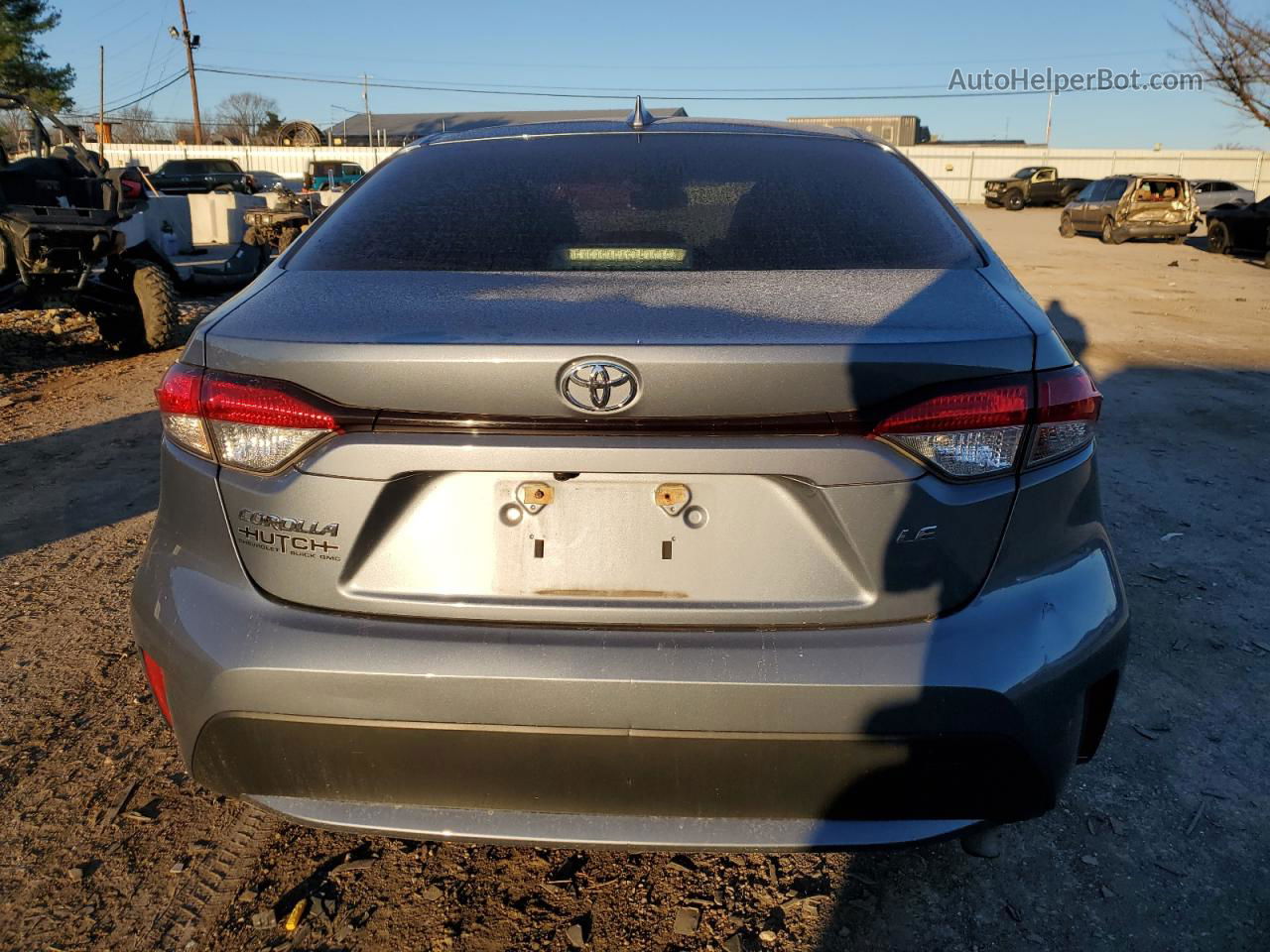 2020 Toyota Corolla Le Gray vin: JTDEPRAE4LJ058790