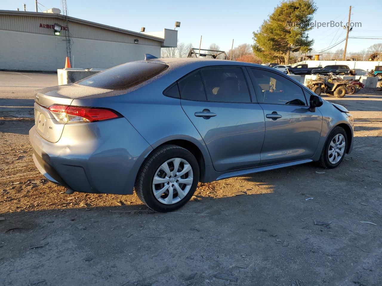 2020 Toyota Corolla Le Gray vin: JTDEPRAE4LJ058790