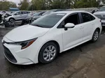 2020 Toyota Corolla Le White vin: JTDEPRAE4LJ097816