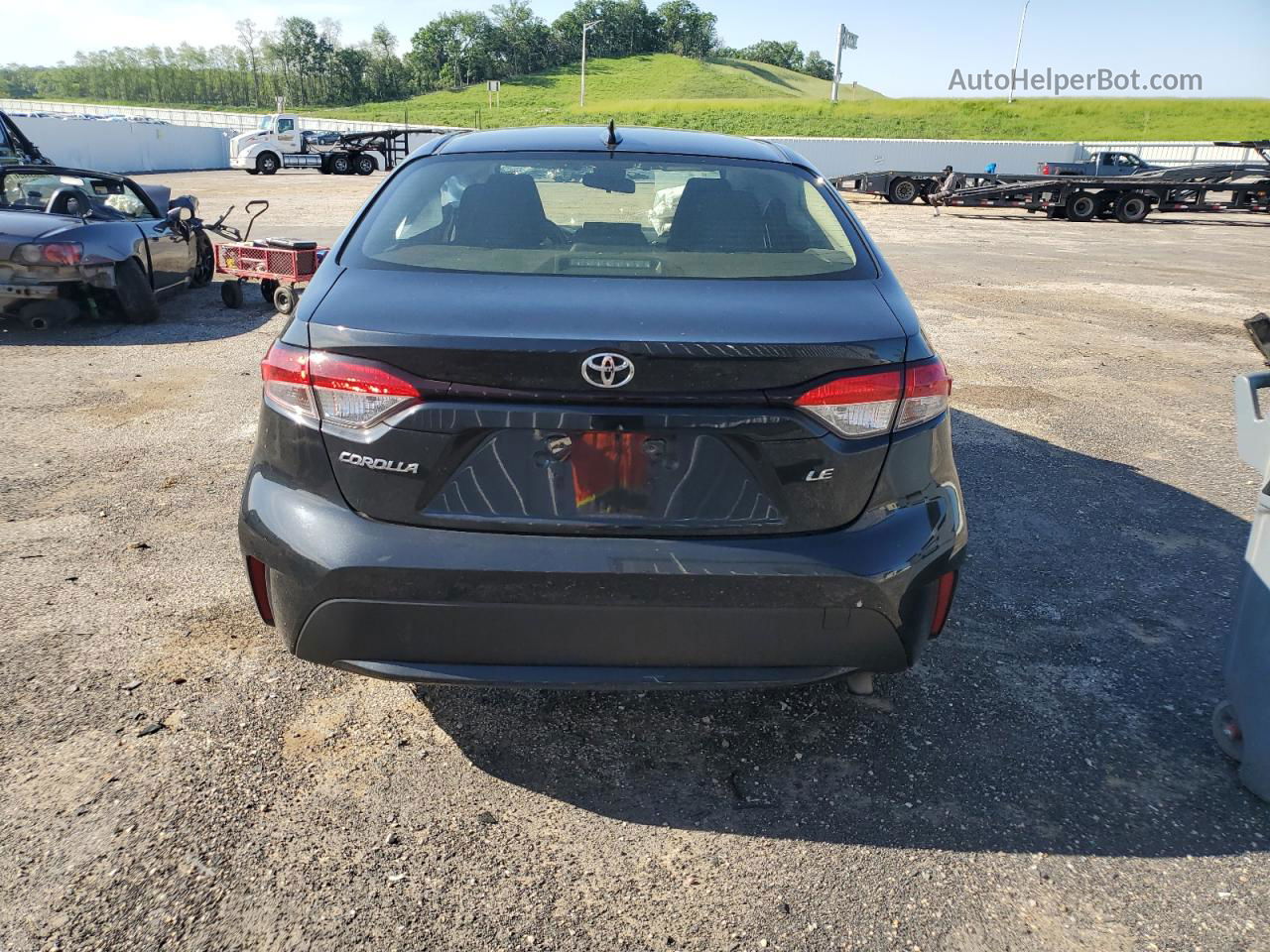 2020 Toyota Corolla Le Black vin: JTDEPRAE5LJ008075