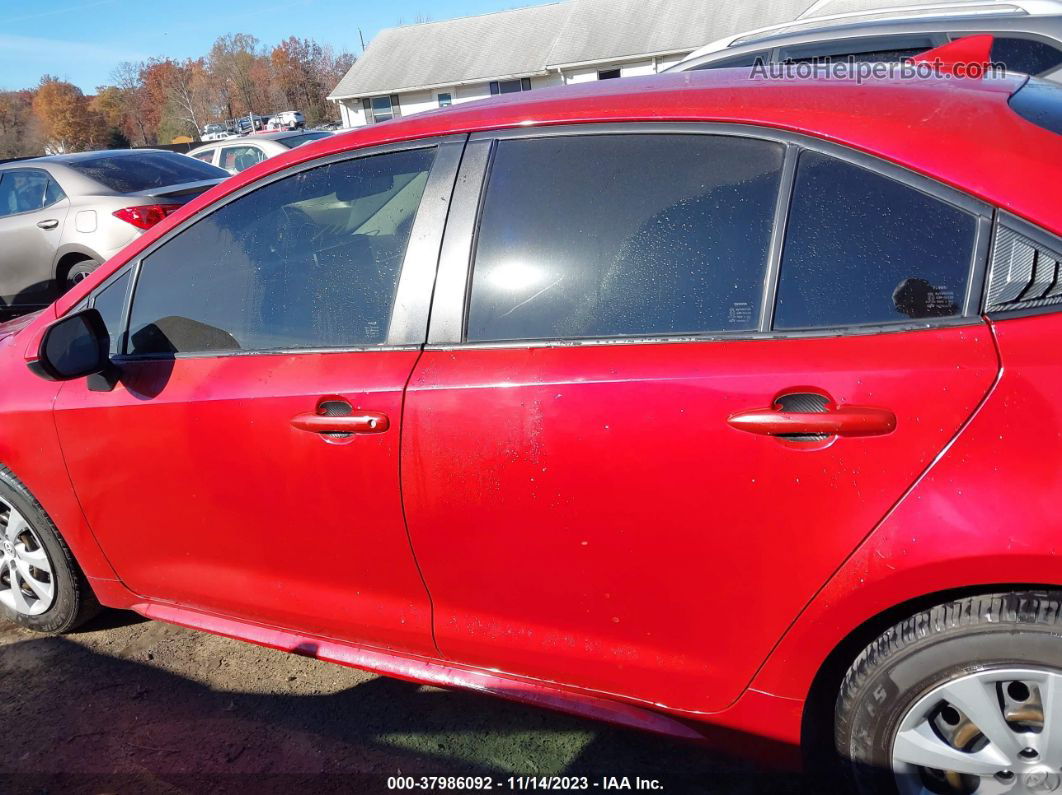 2020 Toyota Corolla Le Red vin: JTDEPRAE5LJ025345