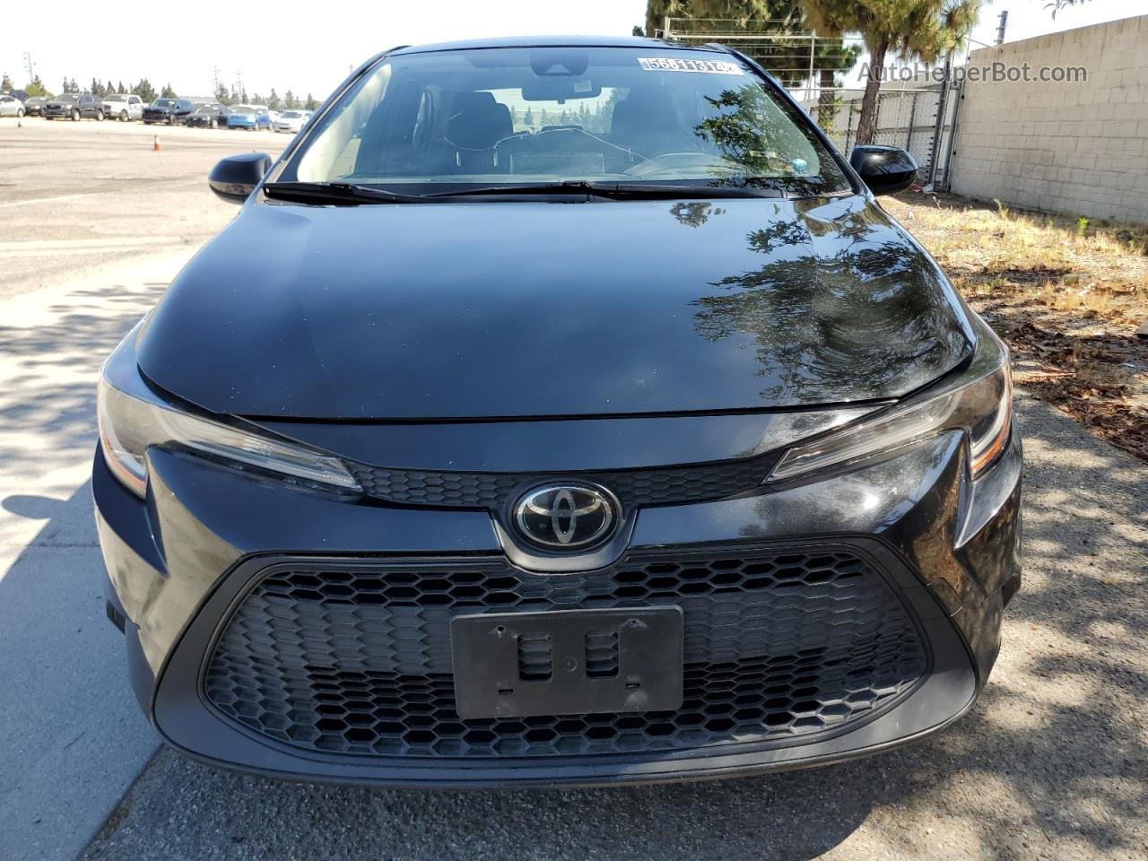 2020 Toyota Corolla Le Black vin: JTDEPRAE5LJ029105