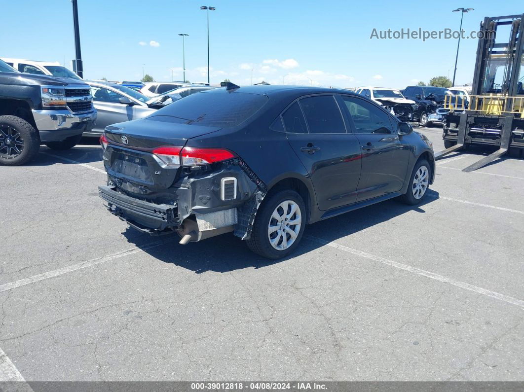 2020 Toyota Corolla Le Black vin: JTDEPRAE5LJ029931