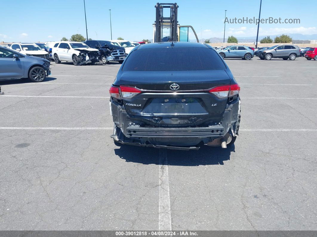 2020 Toyota Corolla Le Black vin: JTDEPRAE5LJ029931