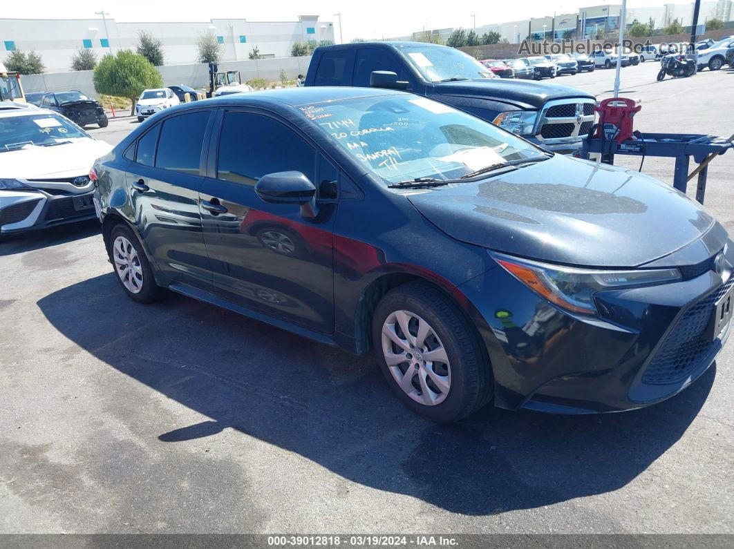 2020 Toyota Corolla Le Black vin: JTDEPRAE5LJ029931