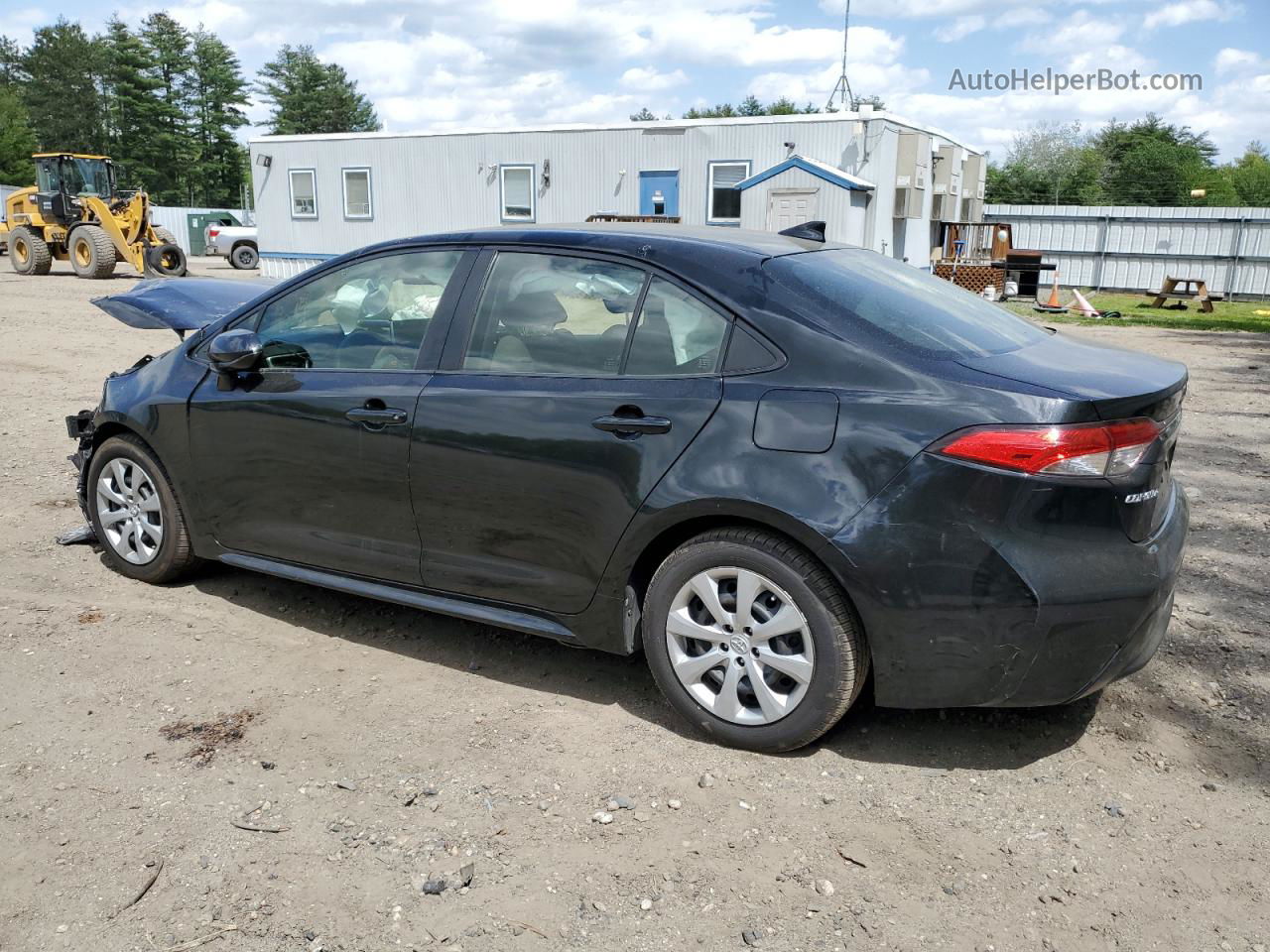 2020 Toyota Corolla Le Черный vin: JTDEPRAE5LJ043831