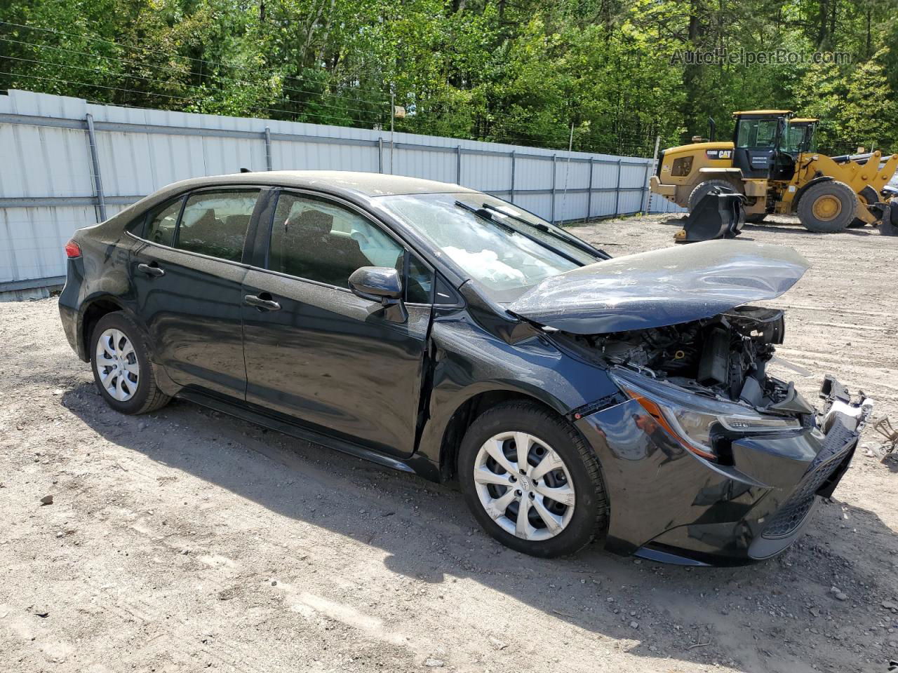 2020 Toyota Corolla Le Black vin: JTDEPRAE5LJ043831