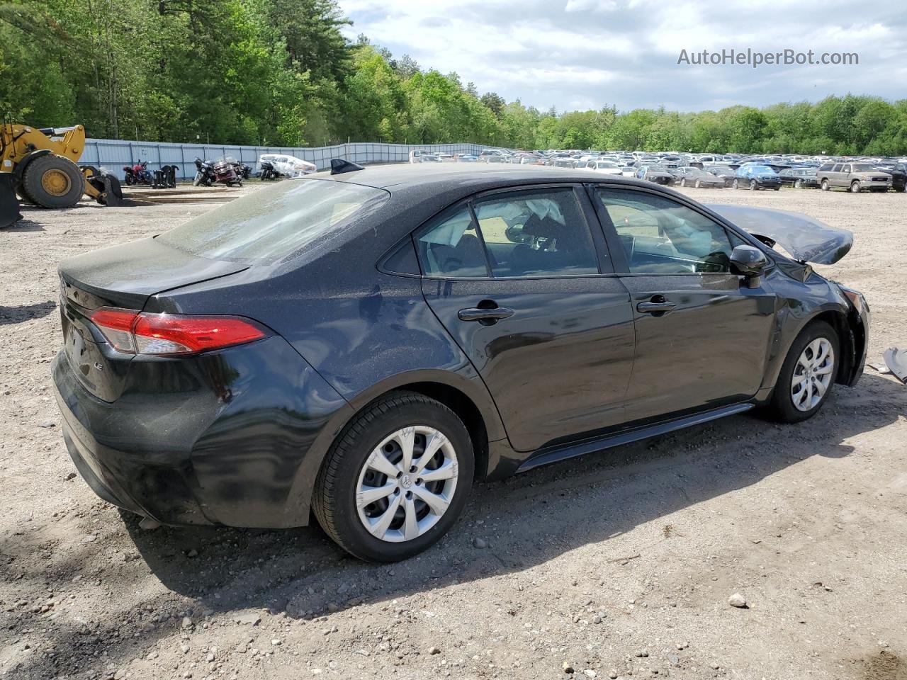 2020 Toyota Corolla Le Black vin: JTDEPRAE5LJ043831