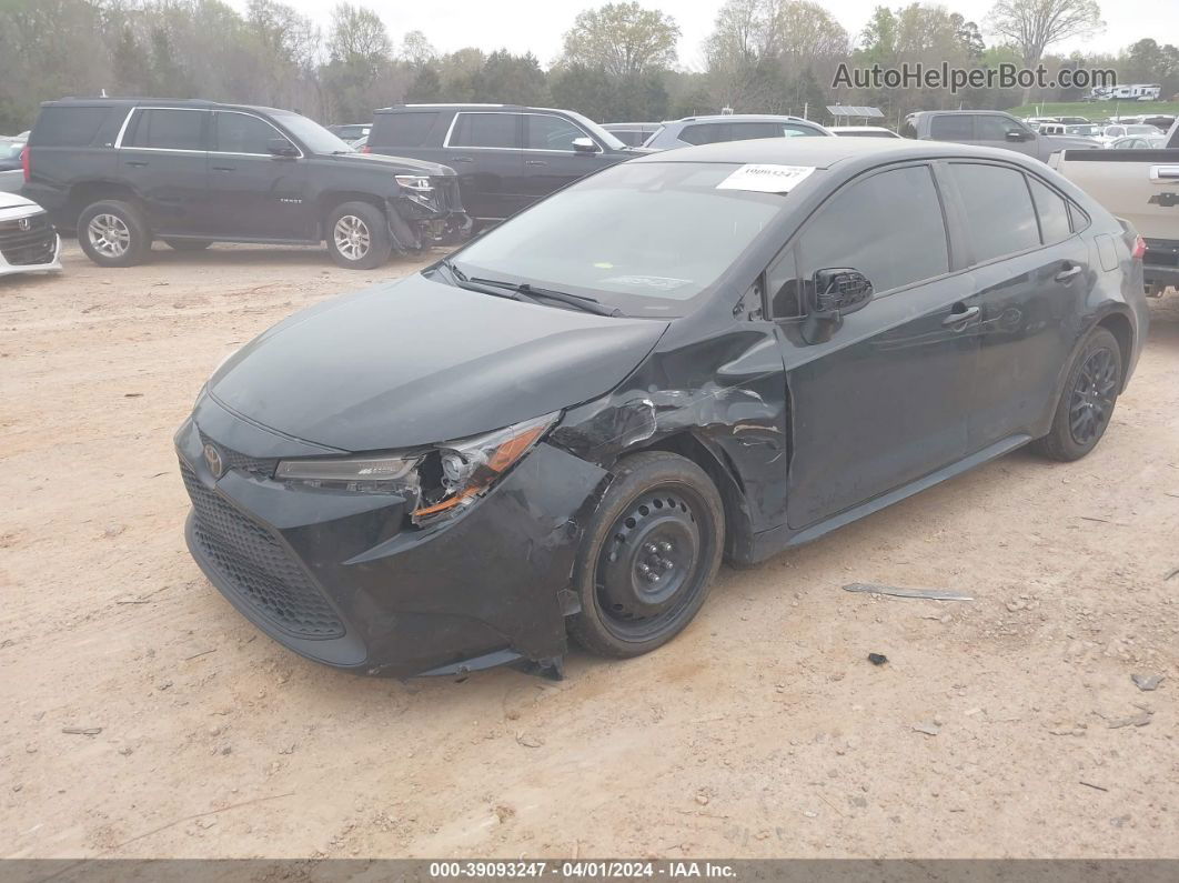 2020 Toyota Corolla Le Black vin: JTDEPRAE5LJ059348