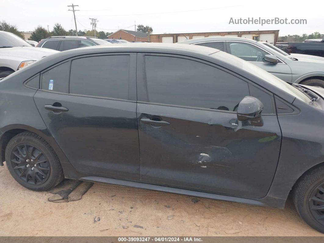 2020 Toyota Corolla Le Black vin: JTDEPRAE5LJ059348