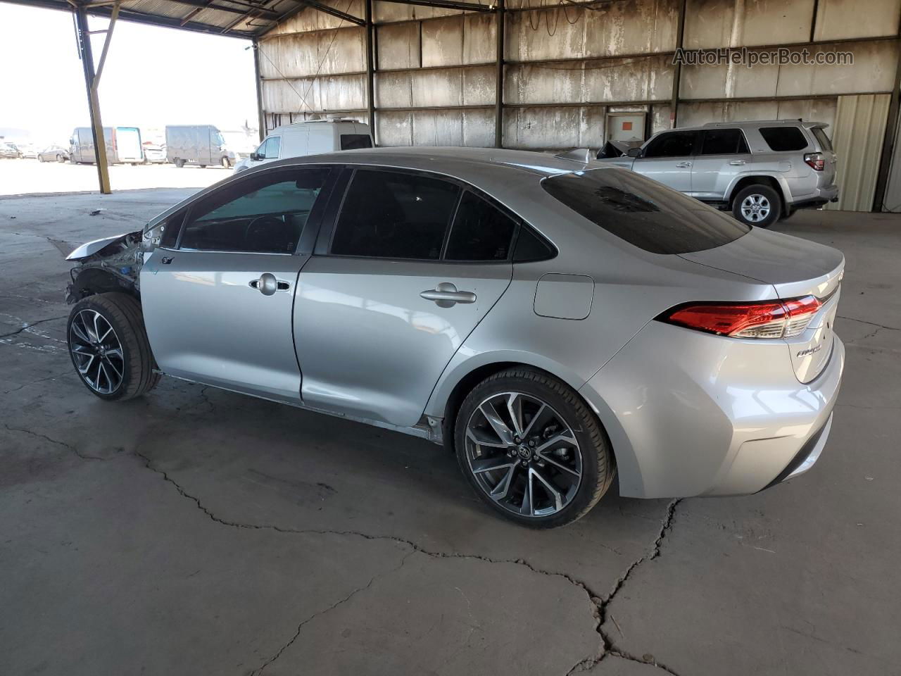 2020 Toyota Corolla Le Silver vin: JTDEPRAE5LJ066316