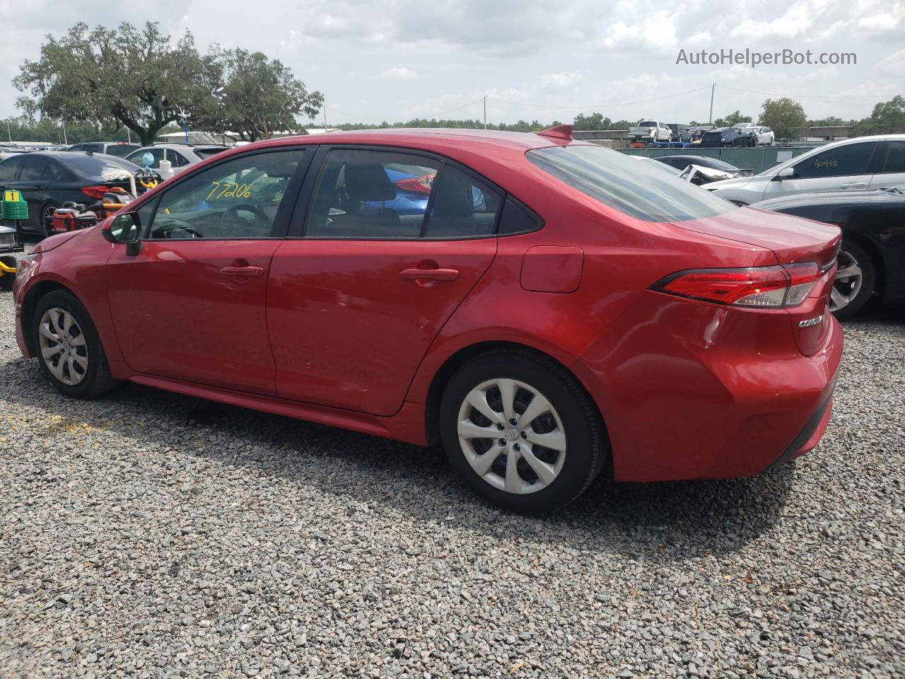 2020 Toyota Corolla Le Red vin: JTDEPRAE5LJ103381