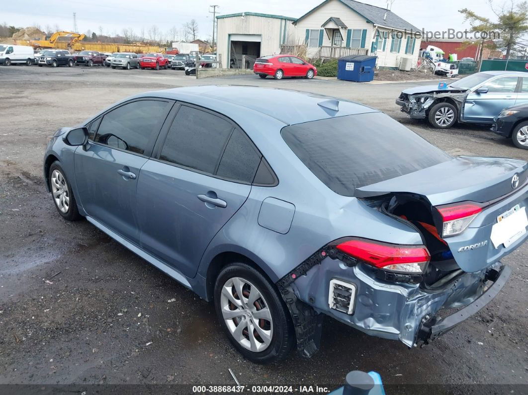 2020 Toyota Corolla Le Light Blue vin: JTDEPRAE5LJ103803