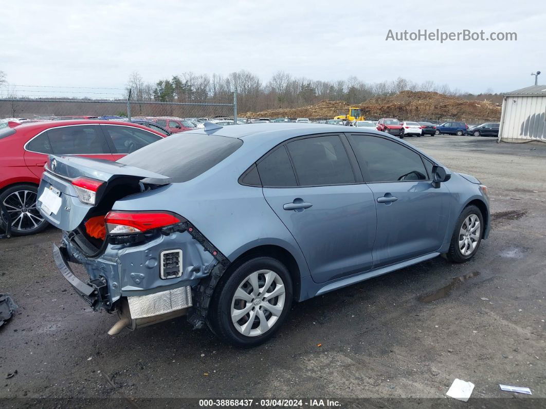 2020 Toyota Corolla Le Light Blue vin: JTDEPRAE5LJ103803