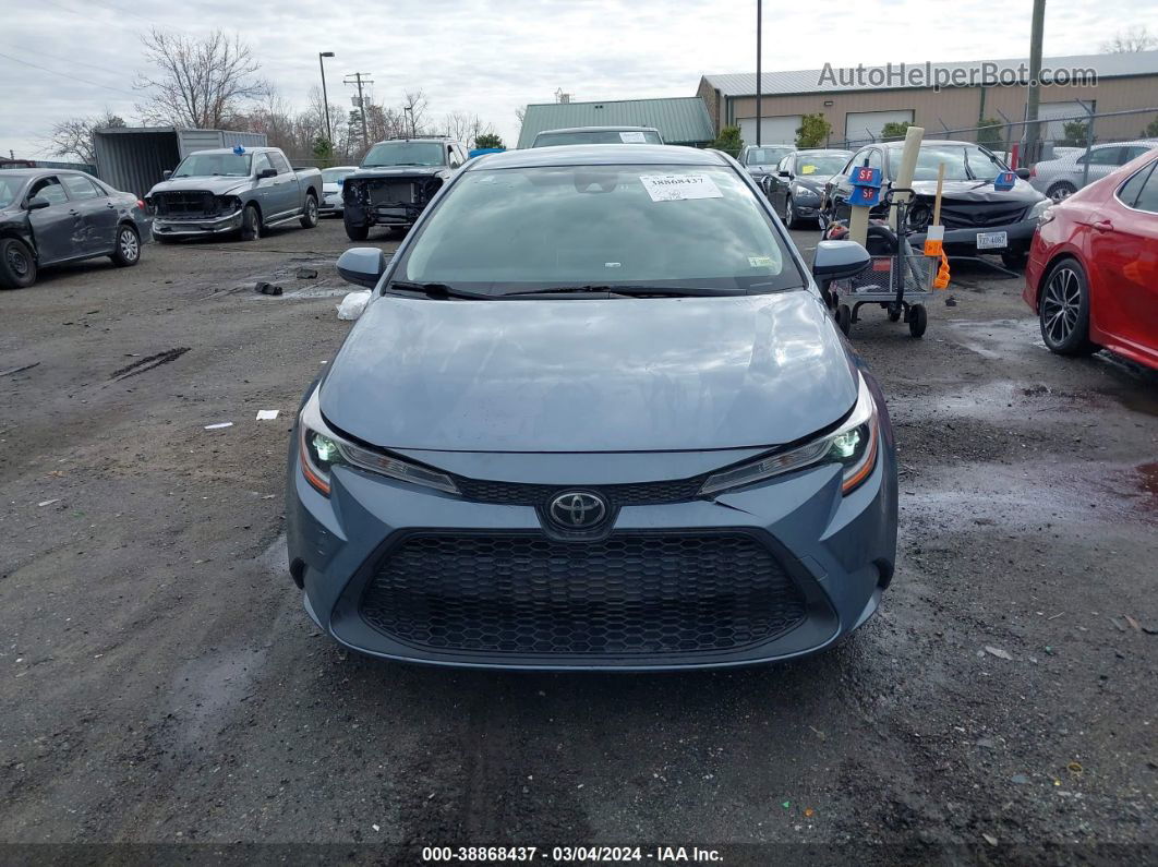 2020 Toyota Corolla Le Light Blue vin: JTDEPRAE5LJ103803