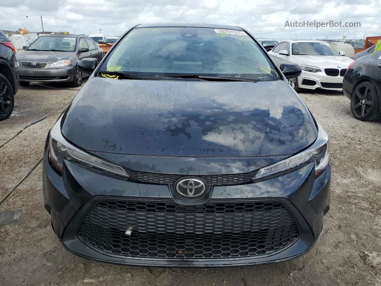 2020 Toyota Corolla Le Black vin: JTDEPRAE5LJ105504