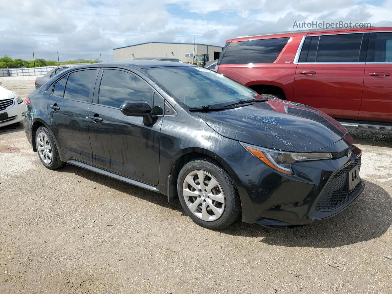 2020 Toyota Corolla Le Black vin: JTDEPRAE5LJ106037