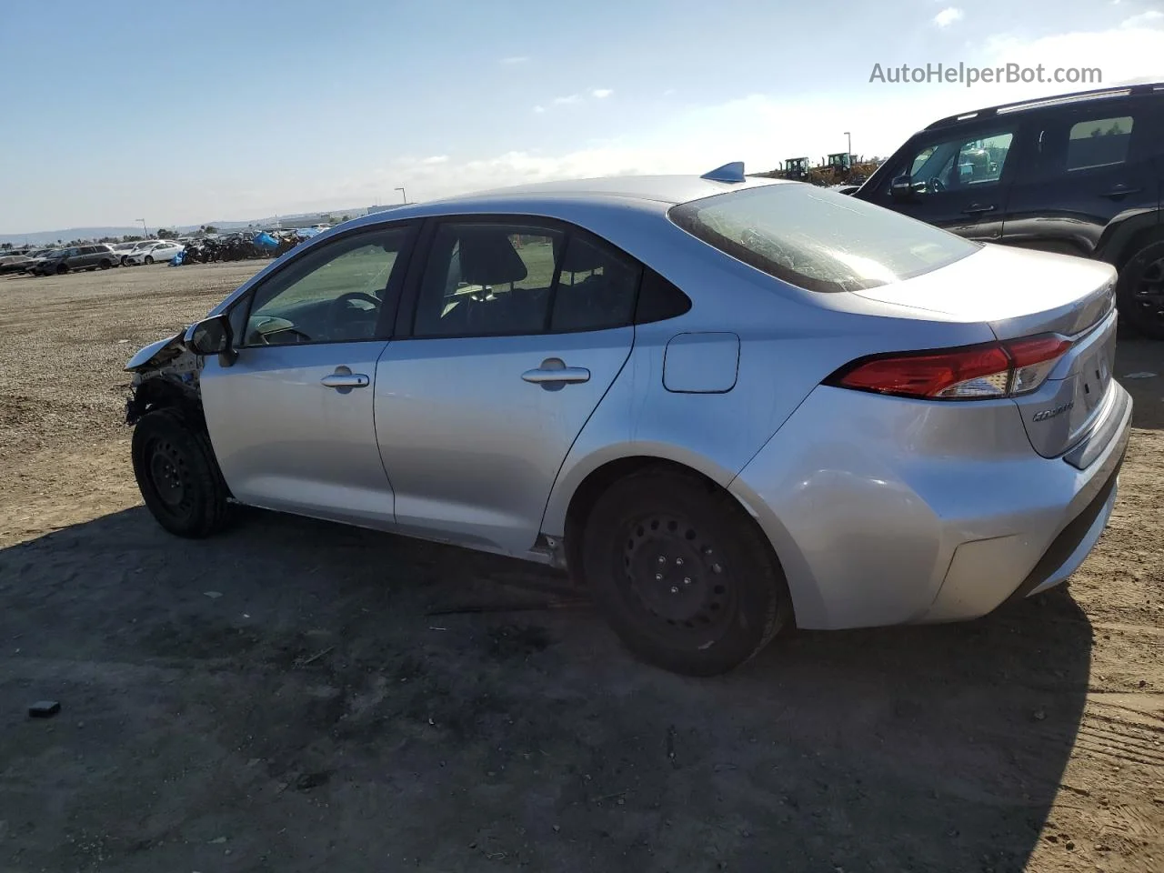 2020 Toyota Corolla Le Silver vin: JTDEPRAE6LJ072562