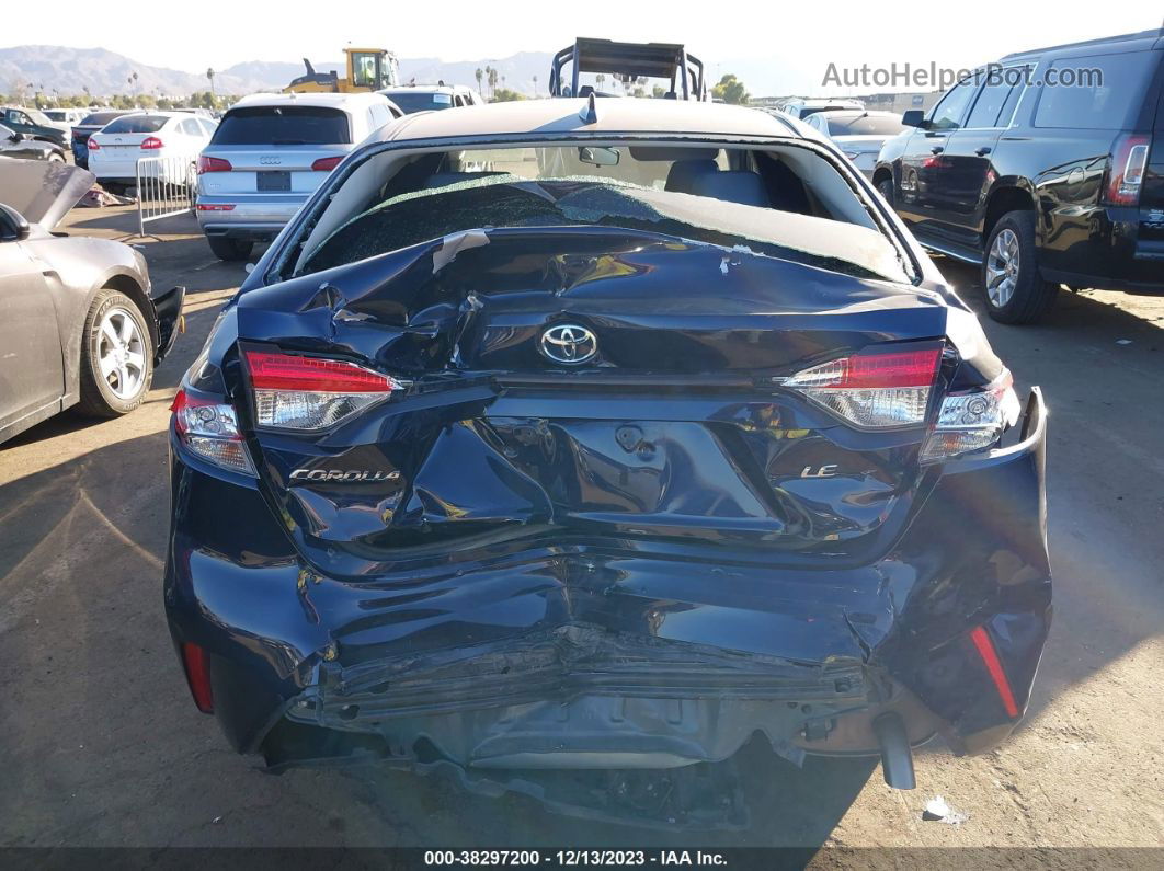 2020 Toyota Corolla Le Blue vin: JTDEPRAE6LJ085957