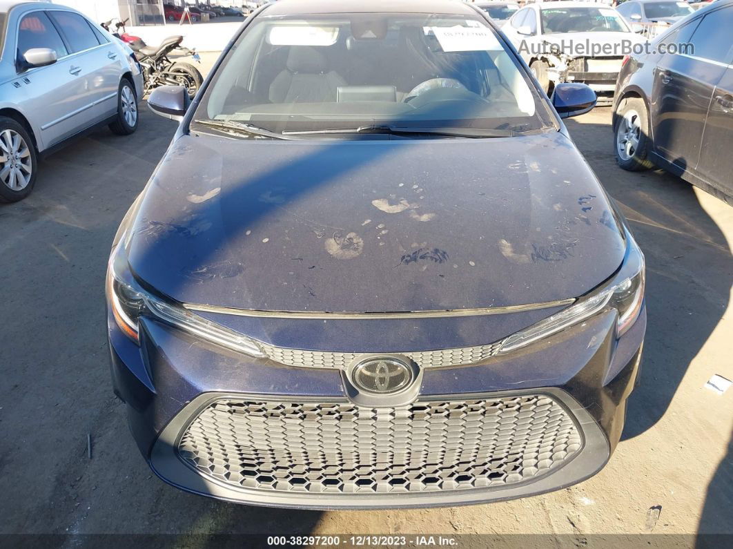 2020 Toyota Corolla Le Blue vin: JTDEPRAE6LJ085957