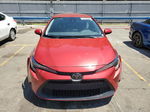 2020 Toyota Corolla Le Red vin: JTDEPRAE6LJ113921