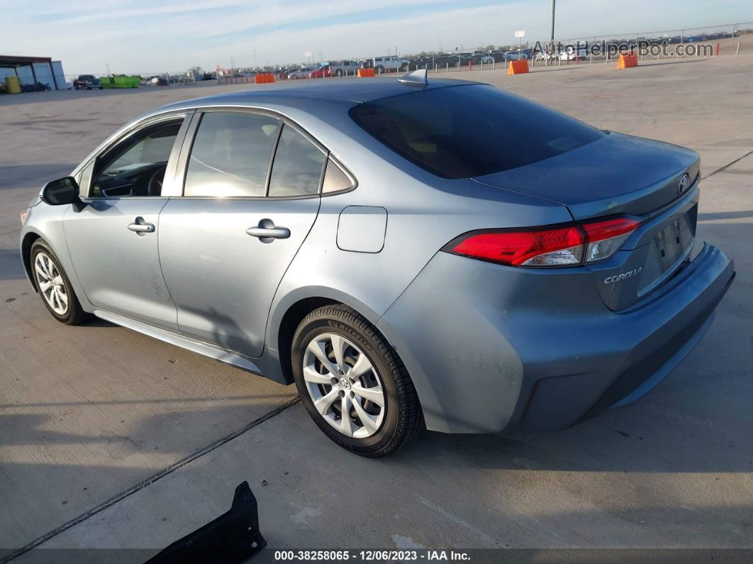 2020 Toyota Corolla Le Синий vin: JTDEPRAE6LJ114745