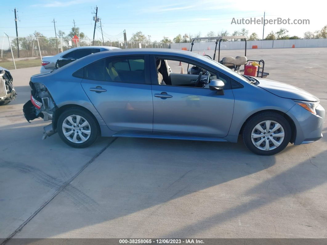 2020 Toyota Corolla Le Blue vin: JTDEPRAE6LJ114745