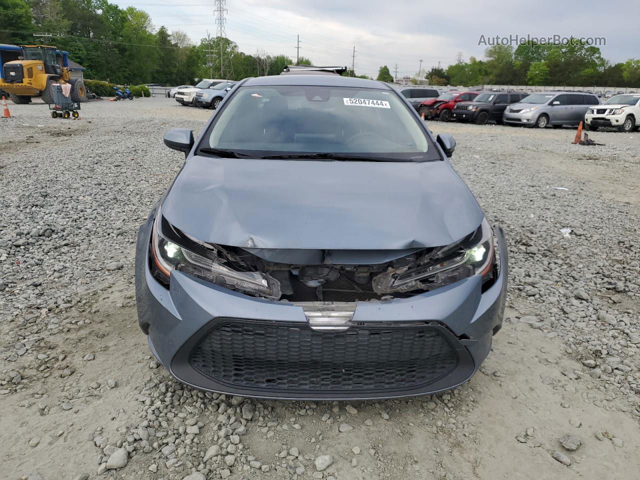 2020 Toyota Corolla Le Blue vin: JTDEPRAE7LJ002262