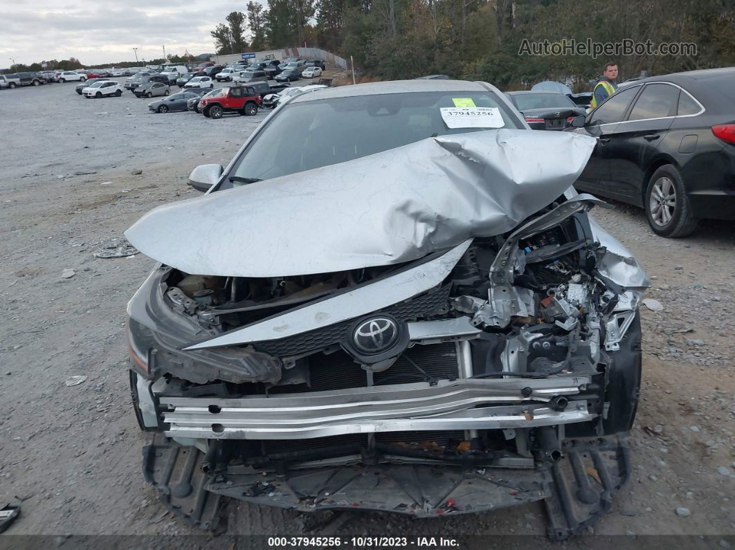 2020 Toyota Corolla Le Silver vin: JTDEPRAE7LJ007462