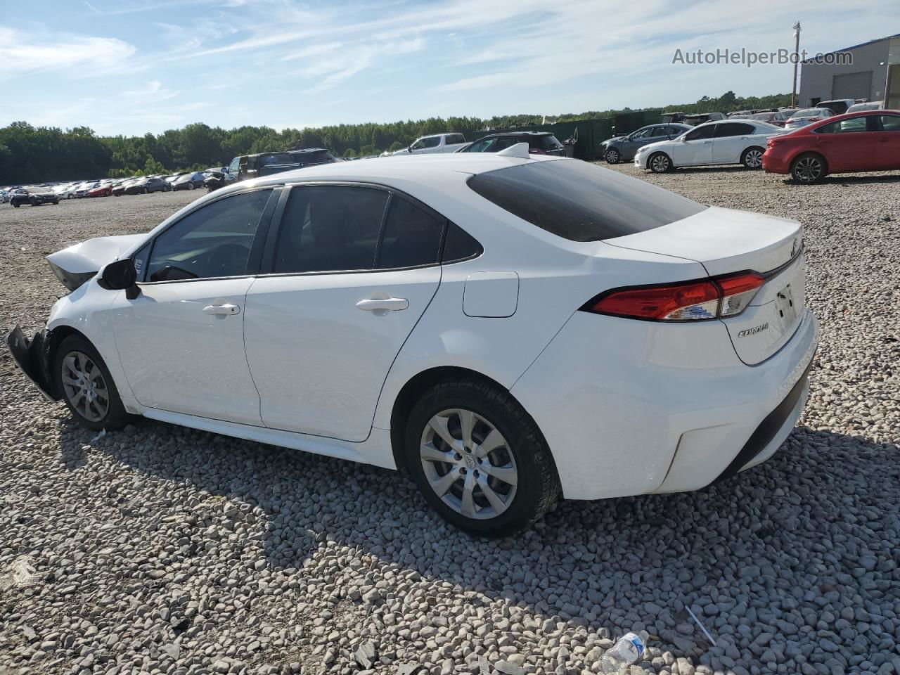 2020 Toyota Corolla Le White vin: JTDEPRAE7LJ023967