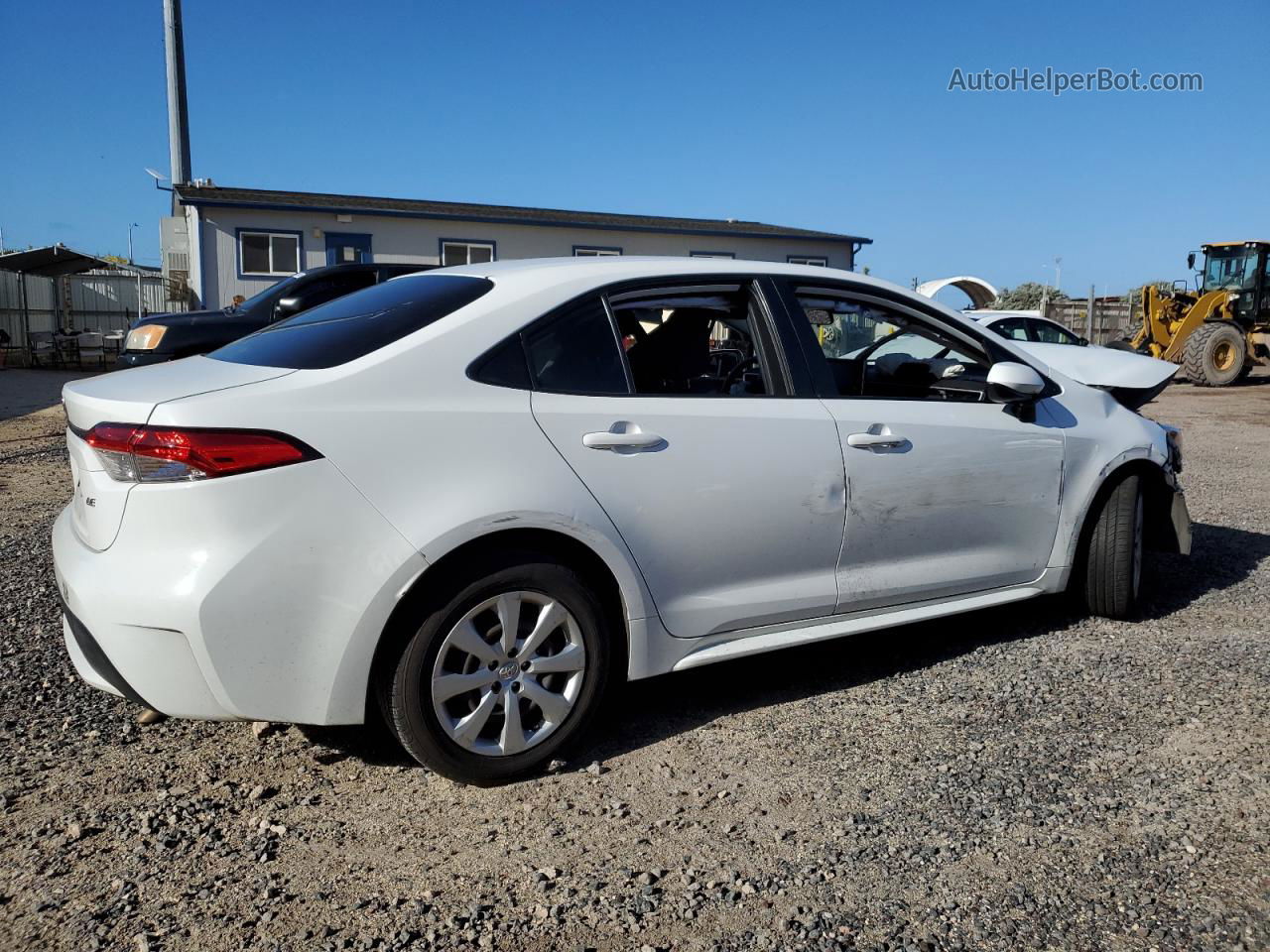 2020 Toyota Corolla Le White vin: JTDEPRAE7LJ079407