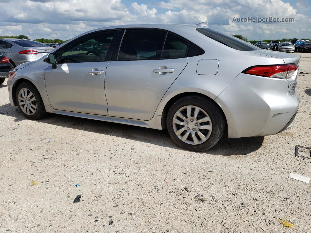 2020 Toyota Corolla Le Silver vin: JTDEPRAE7LJ110610