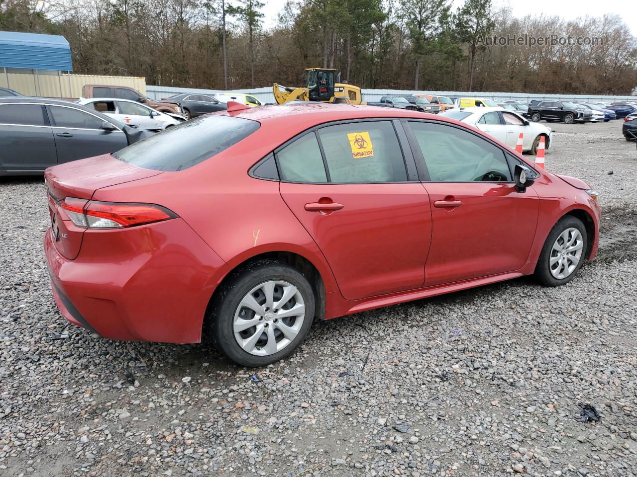 2020 Toyota Corolla Le Red vin: JTDEPRAE8LJ013254