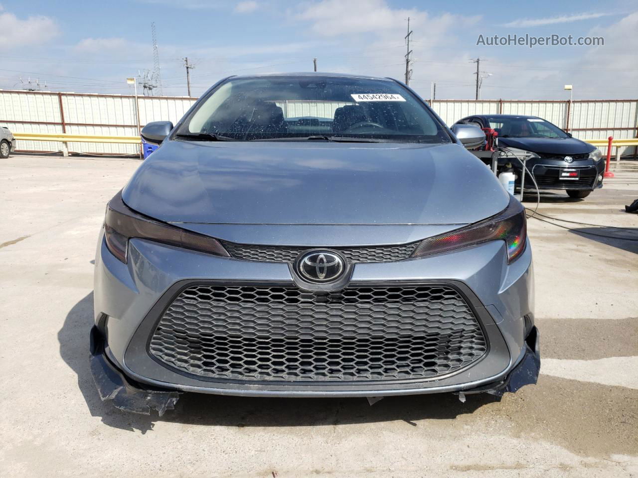 2020 Toyota Corolla Le Blue vin: JTDEPRAE8LJ025453