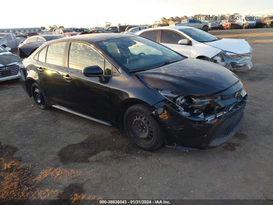 2020 Toyota Corolla Le Black vin: JTDEPRAE8LJ045590