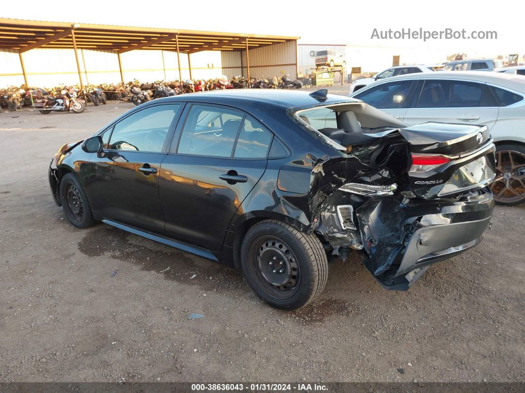 2020 Toyota Corolla Le Black vin: JTDEPRAE8LJ045590