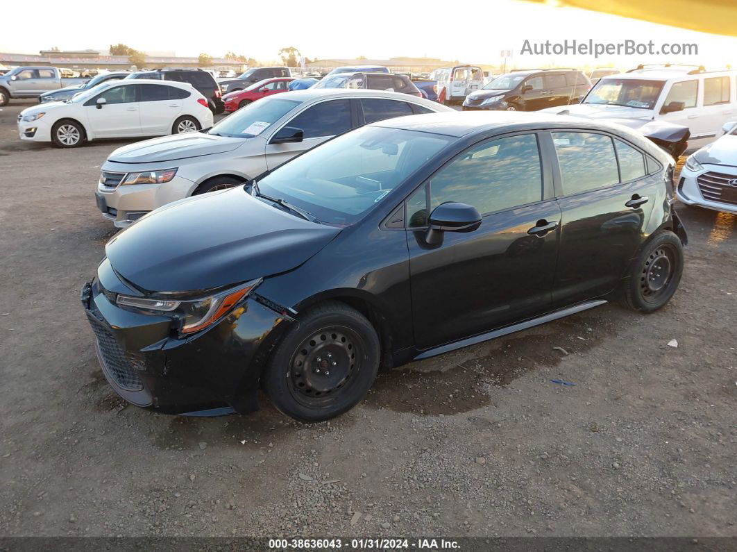 2020 Toyota Corolla Le Black vin: JTDEPRAE8LJ045590