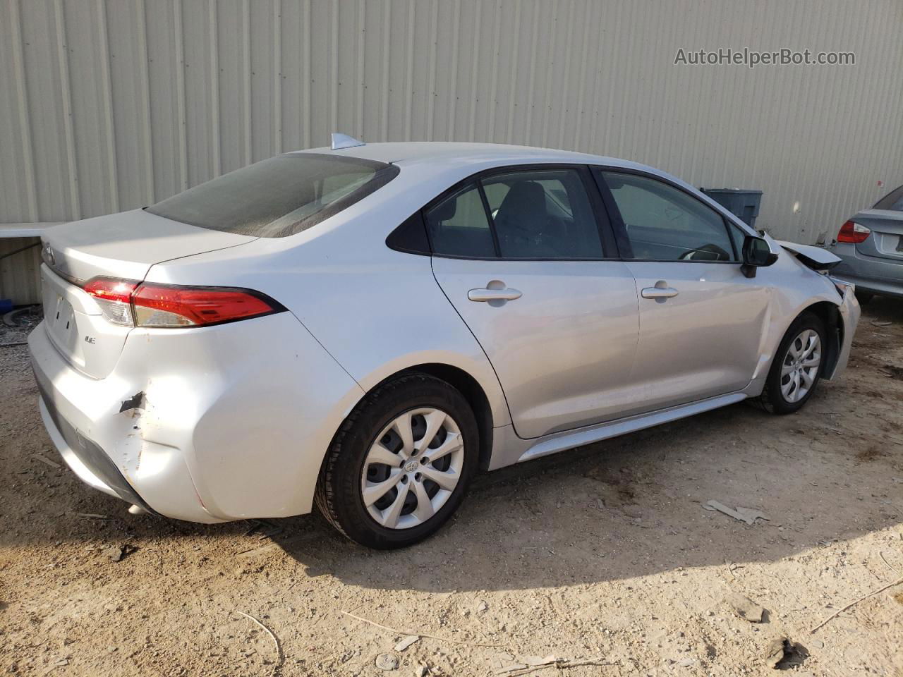 2020 Toyota Corolla Le Silver vin: JTDEPRAE8LJ049798