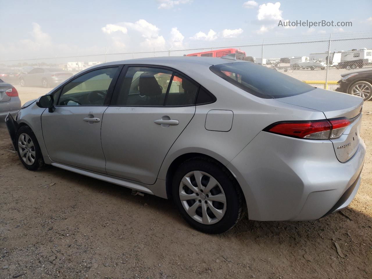 2020 Toyota Corolla Le Silver vin: JTDEPRAE8LJ049798