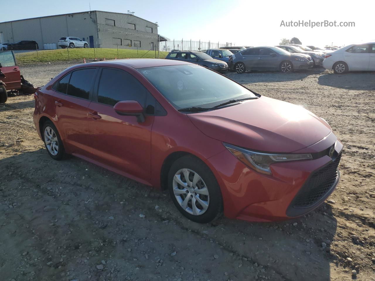 2020 Toyota Corolla Le Red vin: JTDEPRAE8LJ079027