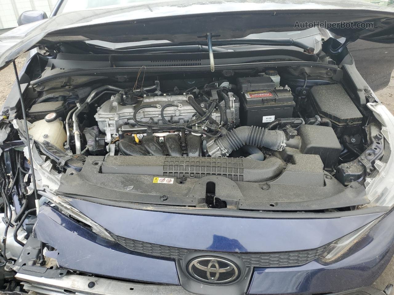 2020 Toyota Corolla Le Blue vin: JTDEPRAE8LJ084924