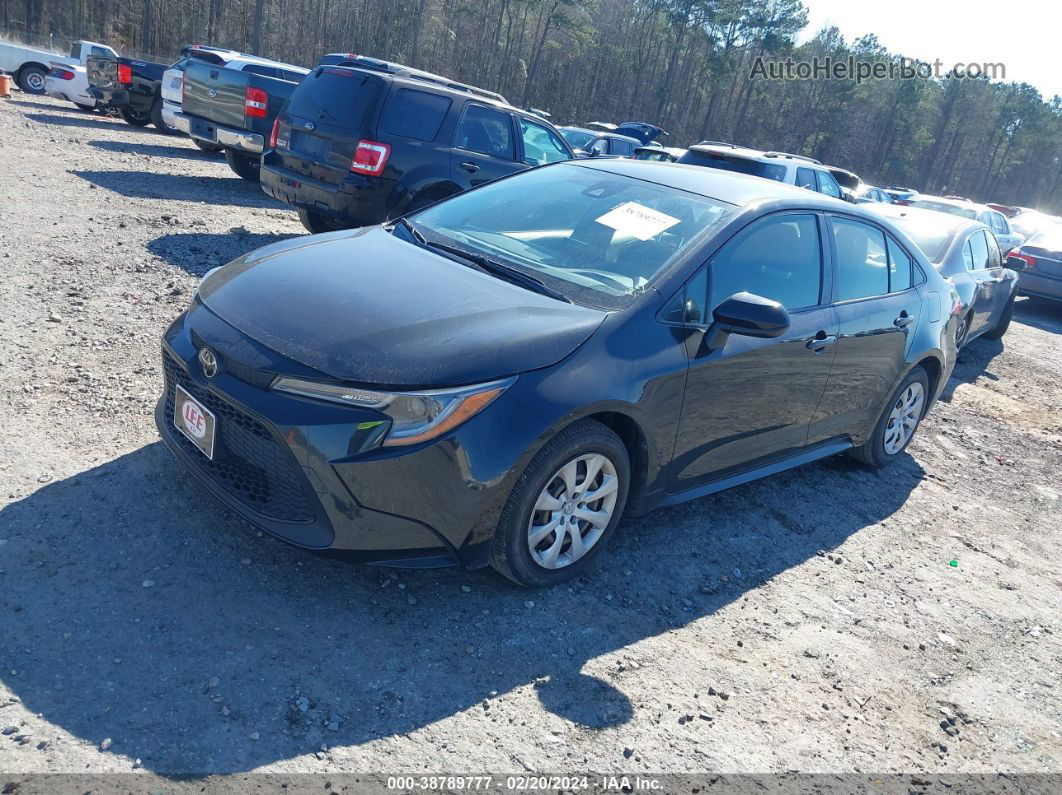 2020 Toyota Corolla Le Black vin: JTDEPRAE8LJ097821