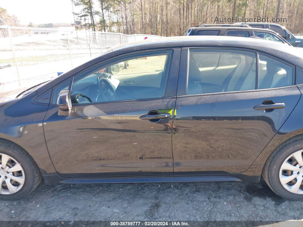 2020 Toyota Corolla Le Черный vin: JTDEPRAE8LJ097821