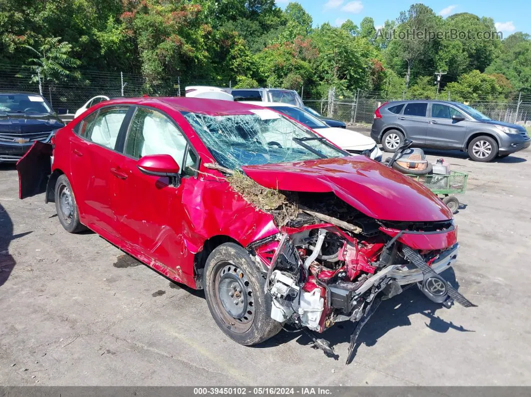 2020 Toyota Corolla Le Red vin: JTDEPRAE8LJ098189