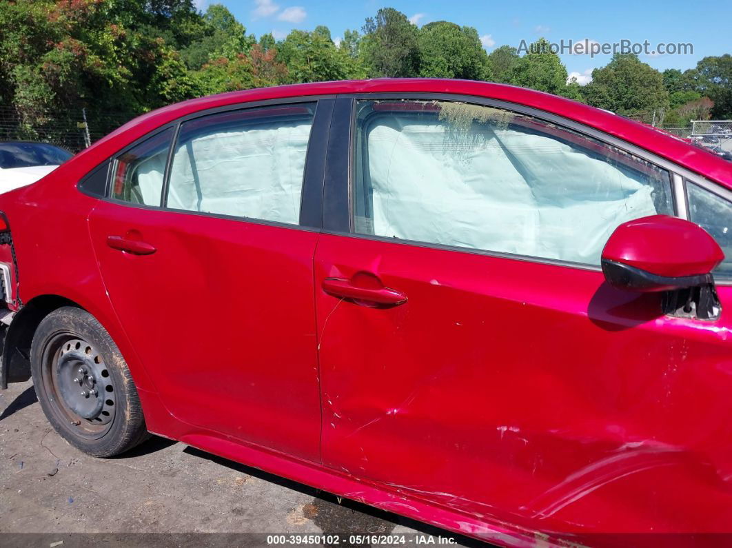 2020 Toyota Corolla Le Red vin: JTDEPRAE8LJ098189