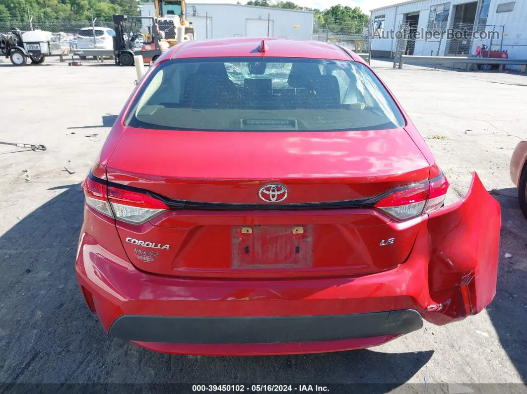 2020 Toyota Corolla Le Red vin: JTDEPRAE8LJ098189