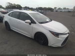 2020 Toyota Corolla Le White vin: JTDEPRAE9LJ024313