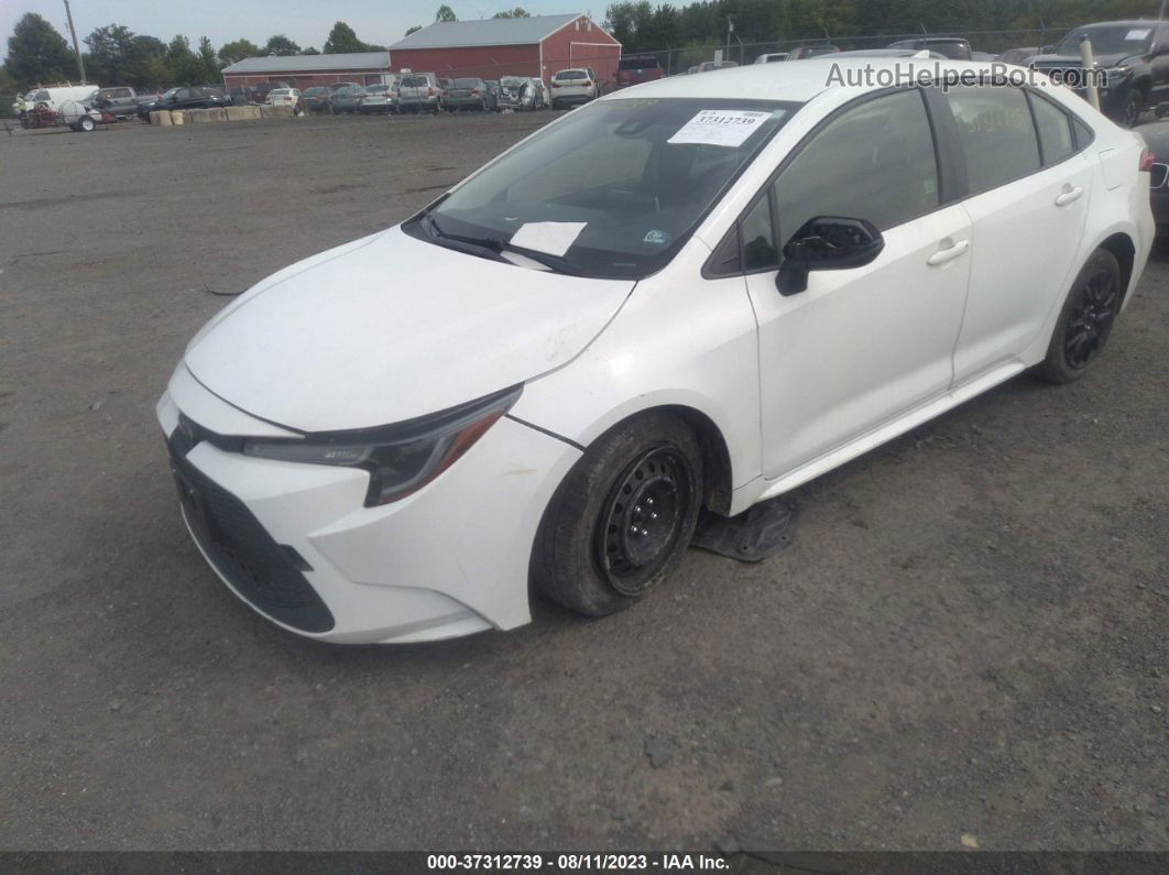 2020 Toyota Corolla Le White vin: JTDEPRAE9LJ024313