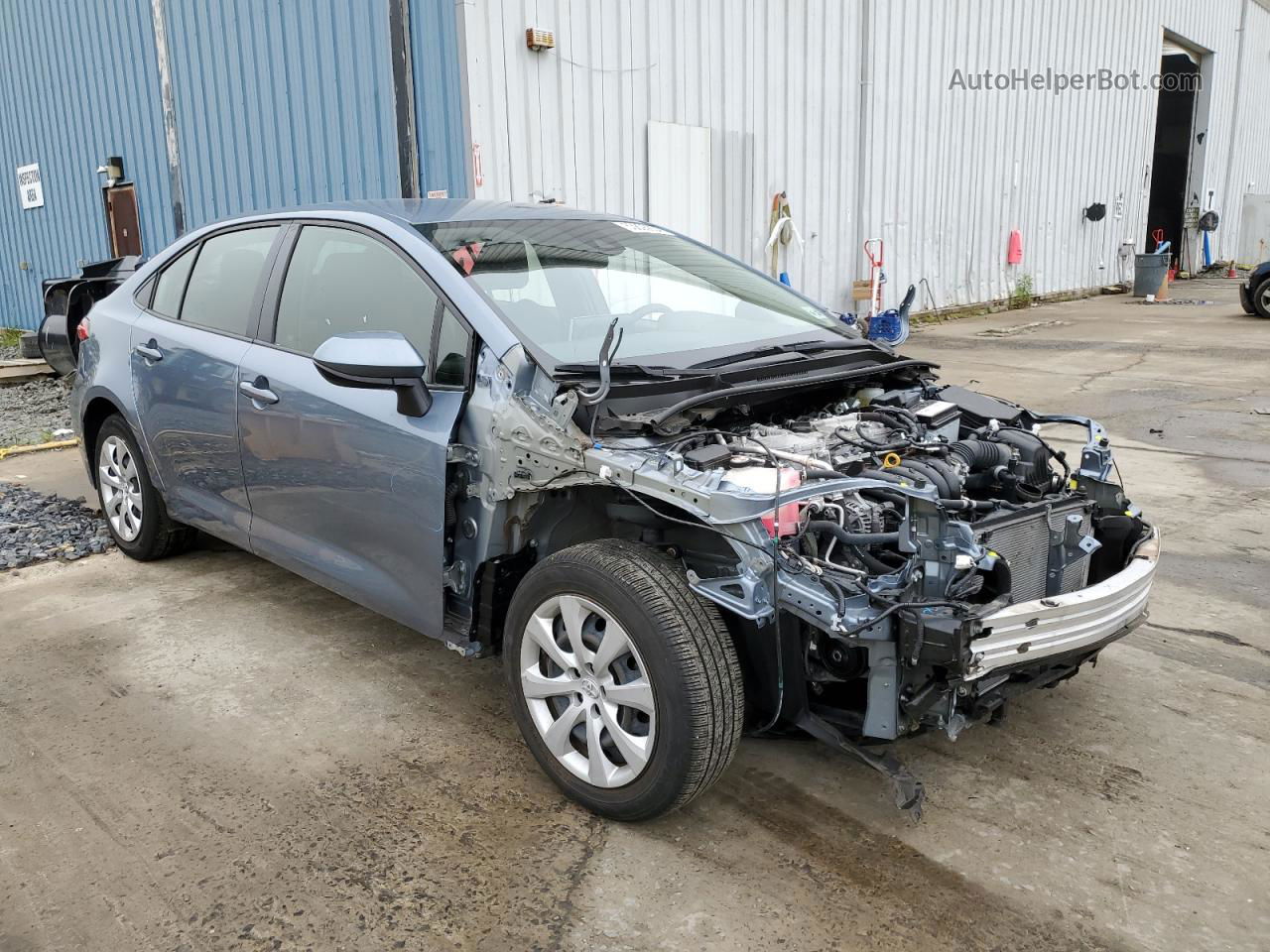 2020 Toyota Corolla Le Blue vin: JTDEPRAE9LJ029947